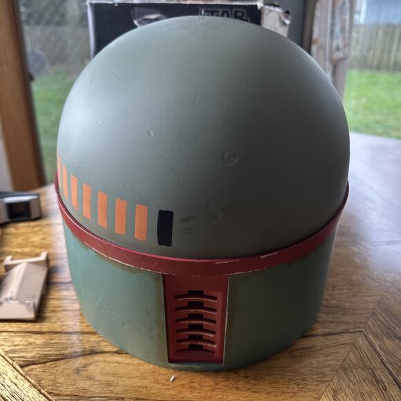 Star Wars Black Series Boba Fett Re-Armored Electronic Helmet W/Box Cosplay - Picture 3 of 11